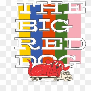 Big - Red - Dog - Color , Png Download - Poster Clipart