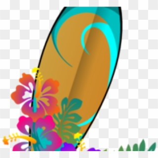 Tabla Clipart Surf - Hibiscus Clip Art - Png Download