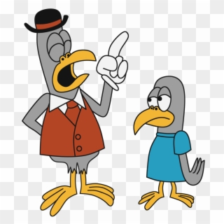 Said Big Pigeon To Little Pigeon, 'this Is What We'll - Cartoon Clipart