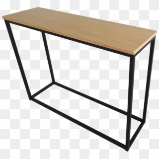 China Dh Furniture, China Dh Furniture Manufacturers - Hall Console Table Wooden Top Metal Frame Clipart