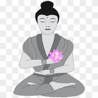 Meditation Clipart Mindfulness Meditation - Bouddha Clipart - Png Download