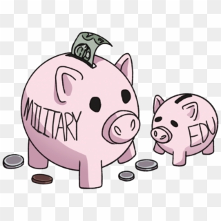 Government Clipart Military Spending - Png Download