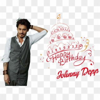 Johnny Depp Png File - Happy Birthday Ankit Name Clipart