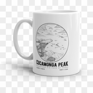 Cucamonga Peak Mug - Beer Stein Clipart