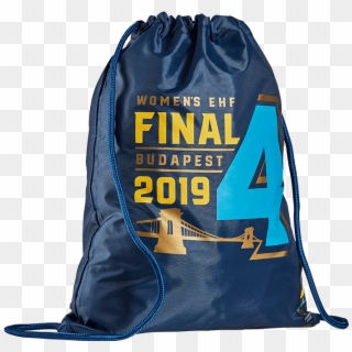 Women's Ehf Final 4 Gymbag Navy Blue - Bag Clipart