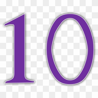 10 Number Png Image Hd - Circle Clipart