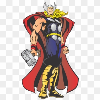 Thor - Cartoon Clipart