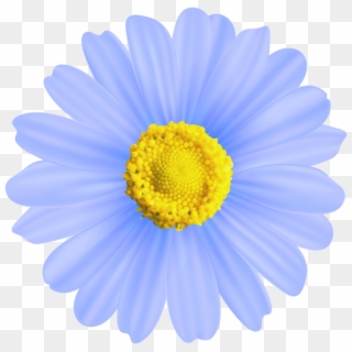 Flower Blue Decorative Transparent Image - Blue Flowers Png Clipart