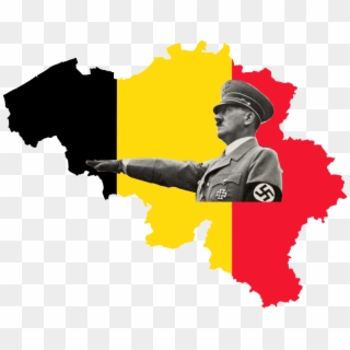 Nazi Hitler & Vegetarianism - Capital Of Belgium Map Clipart