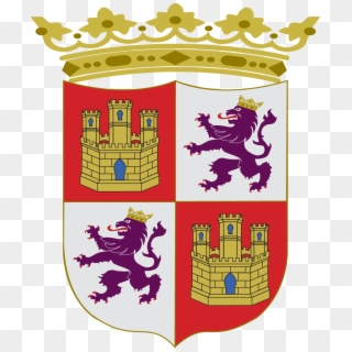 Escudo Corona De Castilla - Spain Flag Middle Age Clipart