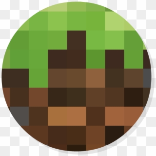 Aoru - Minecraft Logo Png Circle Clipart