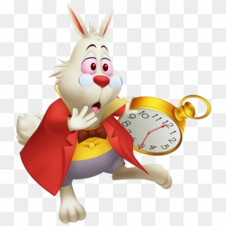 Cartoon Alice - Rabbit From Alice In Wonderland Clipart