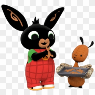 Bing Bunny And Flop Baking - Cartoon Clipart