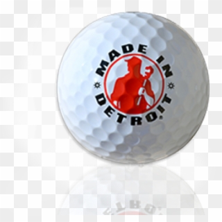 Golf Ball Png Transparent Images - Made In Detroit Clipart