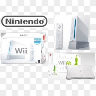 Nintendo Logo, Nintendo Wii Console, Wii Packaging, - Nintendo Wii Clipart