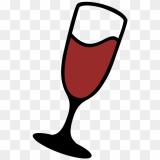 File - Wine-logo - Svg - Wine Linux Clipart