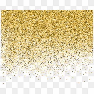 Gold Decoration Png Clip Art Image - Falling Gold Glitter Background Transparent Png