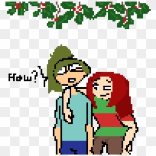 Where Did You Get All This Mistletoe - Poster Clipart