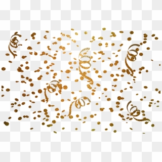 Gold Confetti Golden - Вітання З Днем Ангела Тетяни Clipart