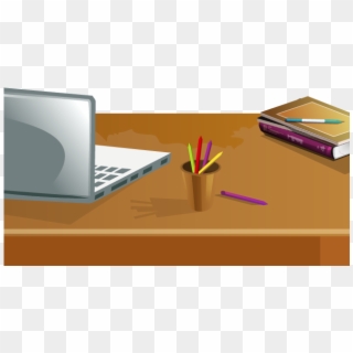 Classroom Desk - Day - Table Clipart