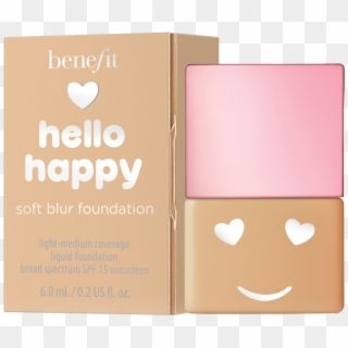 Hello Happy Soft Blur Foundation Travel Size Mini - Benefit Clipart