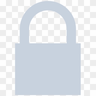 File - White Lock - Svg - White Lock Icon Png Clipart