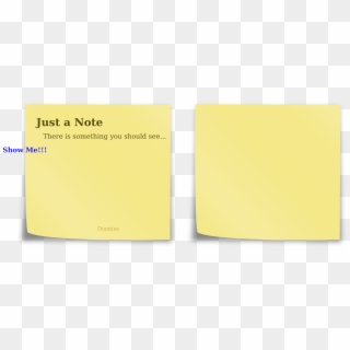 Post It Sticky Notes Clipart - Post It Jaune Png Transparent Png