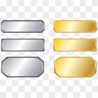 2193 X 1310 36 - Metal Name Plate Png Clipart