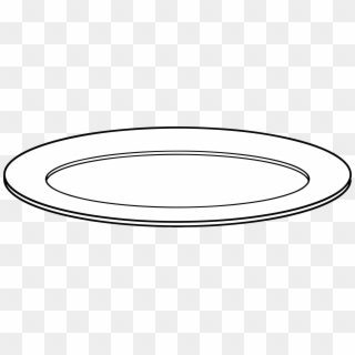 This Free Icons Png Design Of White Plate Clipart