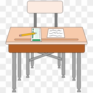 Desk School Cliparts - School Desk Clipart - Png Download