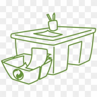 This Free Icons Png Design Of Desk And Trash Clipart
