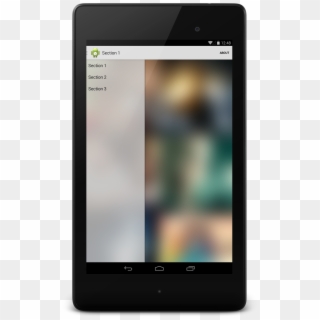 Blur Navigation Drawer Library[deprecated] - Android Blur Background Layout Clipart