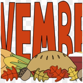Clipart Library Stock Thanksgiving Food Pineapple Hatenylo - Hello November Transparent - Png Download