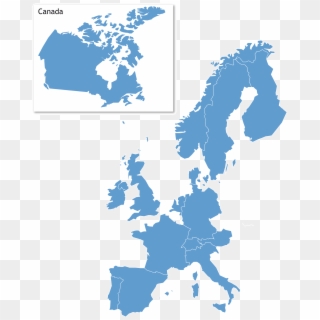 Ecord Member Countries - Gdp Per Capita Europe 2018 Clipart