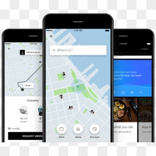 The Updated Uber App Will Make Suggestions About Where - Uber App Design Clipart