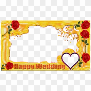 Png Frame Wedding - Picture Frame Clipart