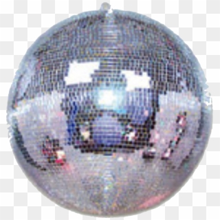 Moodboard Aesthetic Sticker Party Disco Discoball Png - Huge Disco Ball Clipart