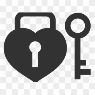 Lock Keys Facts Clipart Transparent - Lock And Key Transparent Icon - Png Download
