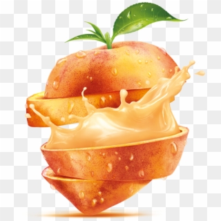 Peach Png Download Image - Mix Fruit Juice Png Clipart