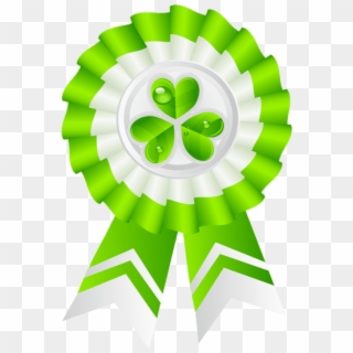 Free Png Download St Patricks Day Seal With Shamrock - St Patrick's Day Awards Clipart