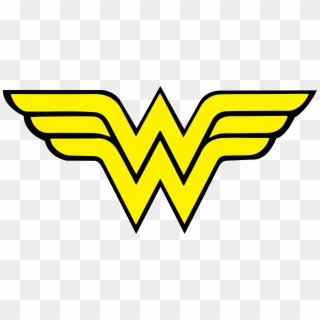 Wonder Woman Logo Png Transparent - Logo Wonder Woman Vector Clipart