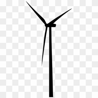 File - Wind Turbine - Svg - Simple Wind Turbine Drawing Clipart