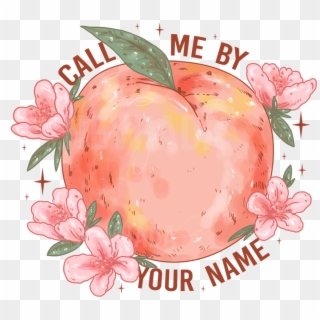 Peach Clipart Aesthetic - Call Me By Your Name Transparent - Png Download