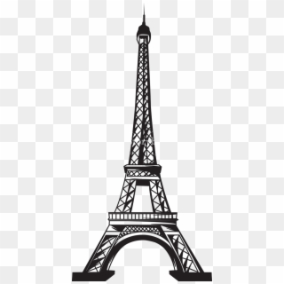 Eiffel Tower Transparent Background Png - Eiffel Tower Vector Png Clipart