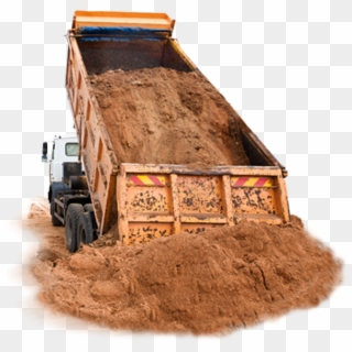 Landscape-material - Truck With Sand Png Clipart