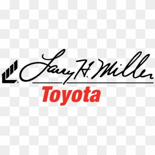 Larry H Miller Toyota Logo Clipart