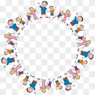 This Free Icons Png Design Of Stick Figure Family Circle Clipart