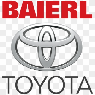 Baierl Toyota Logo Stacked - Emblem Clipart