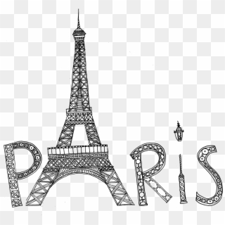 Eiffel Tower Silhouette Png Transparent Image - Dessin Tour Eiffel A Imprimer Clipart
