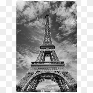 Black And White Eiffel Tower Imagio Glass - Eiffel Tower Clipart